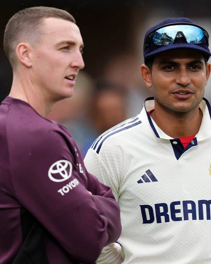 Shubman Gill and Harry Brook Named Players of the Series